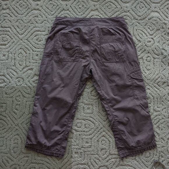 THE NORTH FACE brown cargo capri pants SIZE 8 G2 - Picture 3 of 11